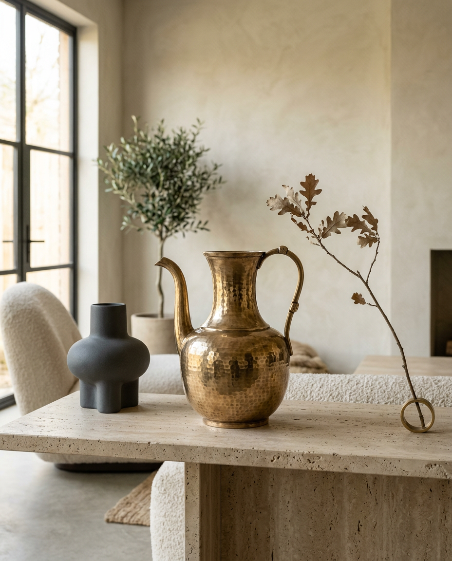 Patan Brass Decorative Bowl